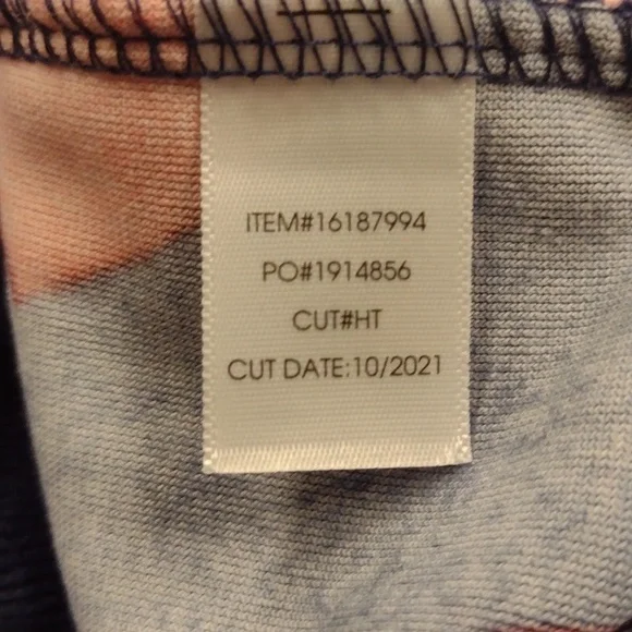 Torrid Red and Blue Hoodie Intimates Sleepwear, Size 0 (12/L) - Picture 6 of 11